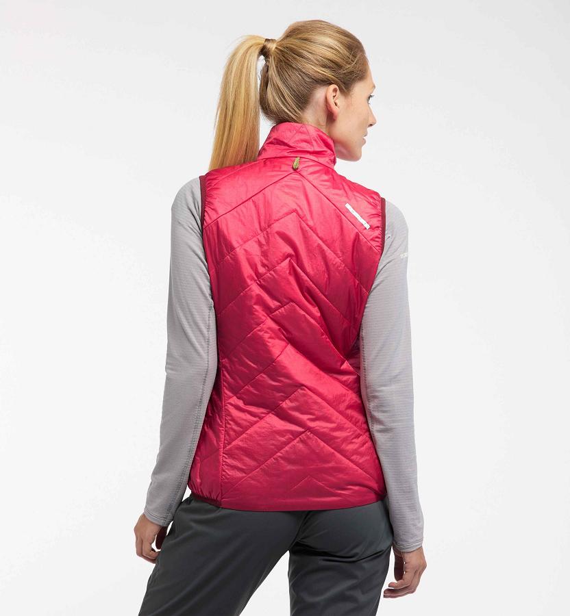 Haglöfs Womens L.I.M Barrier Vest Red New Zealand 81274FKRP
